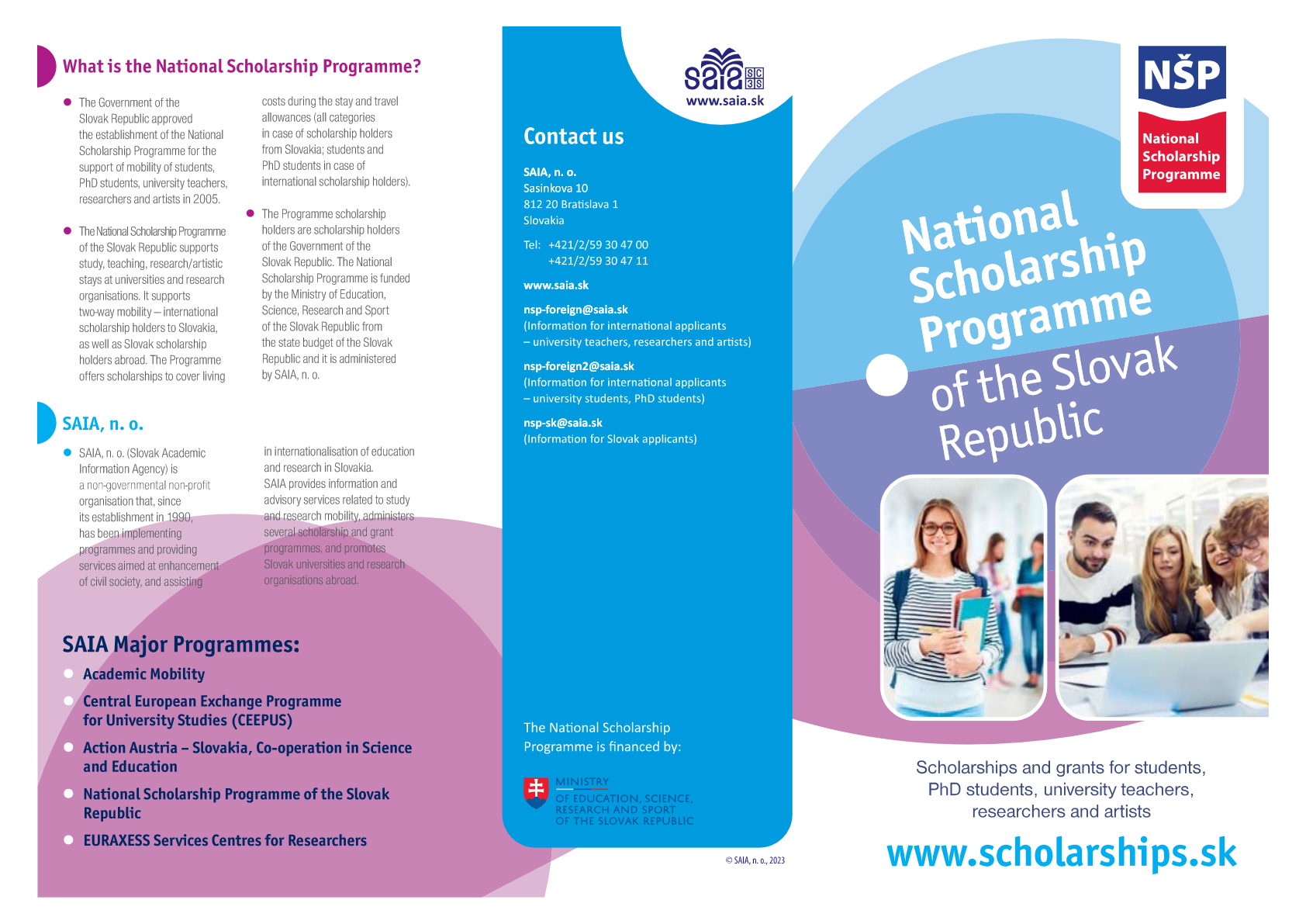 National Scholarship Programme of the Slovak Republic